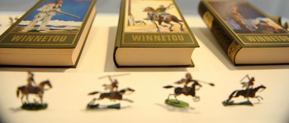 „Winnetou-Bücher“ in einem Museum
