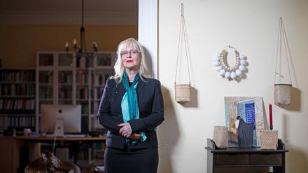 Susanne Schroeter, Direktorin Forschungszentrum Globaler Islam (FFGI), in ihrer Wohnung