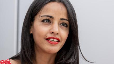 Sawsan Chebli (SPD), ehemalige Staatssekretärin für Bürgerschaftliches Engagement und Internationales, im Jahr 2020. 