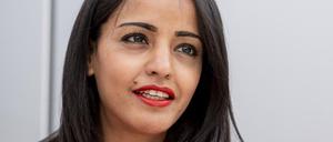 Sawsan Chebli (SPD), Staatssekretärin für Bürgerschaftliches Engagement und Internationales, 2020. 