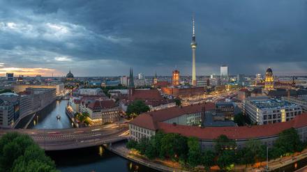 Blick auf Berlin.