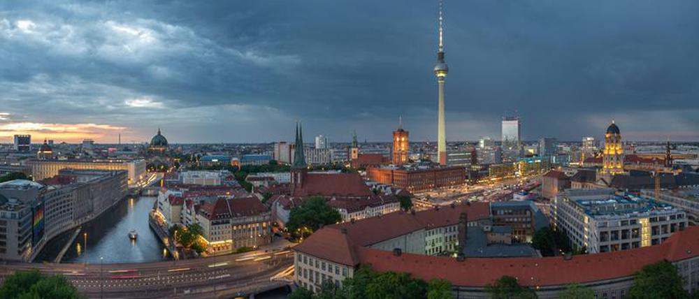 Blick auf Berlin.