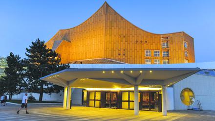 Die 1963 eröffnete Philharmonie ist das Wahrzeichen der Musikhauptstadt Berlin.