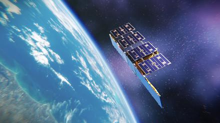 Die Ukraine soll exklusiven Zugriff auf einen Iceye-Satelliten erhalten (Symbolbild).