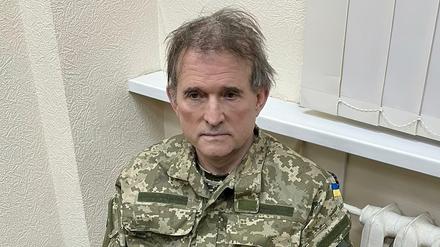 Der pro-russische ukrainische Abgeordnete Viktor Medwedtschuk wurde am Dienstag festgenommen.