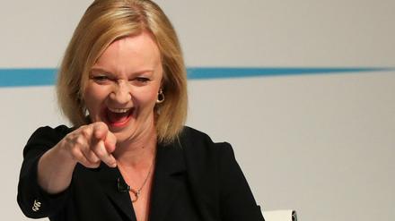 In konservativen Medien erfreut sich Liz Truss großer Unterstützung. 