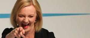 In konservativen Medien erfreut sich Liz Truss großer Unterstützung. 