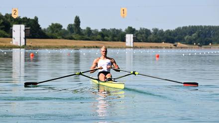 Oliver Zeidler will am Wochenende überzeugen, sein Opa hatte 1972 olympisches Gold auf der Regattastrecke Oberschleißheim geholt. 