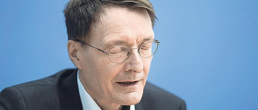 Gesundheitsminister Karl Lauterbach (SPD) macht nicht zum ersten Mal eine Kehrtwende.