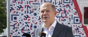 Bundeskanzler Olaf Scholz (SPD).