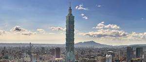 Das „Taipei 101“ überragt die Skyline der taiwanesischen Hauptstadt.