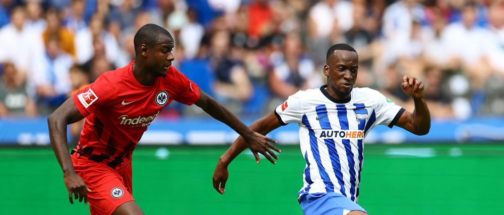 Am Ende trennen Hertha BSC und Eintracht Frankfurt sich Unentschieden.