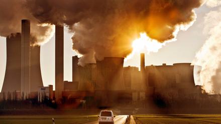 Das BRaunkohlekraftwerk Niederaussem in Nordrhein-Westfalen. 