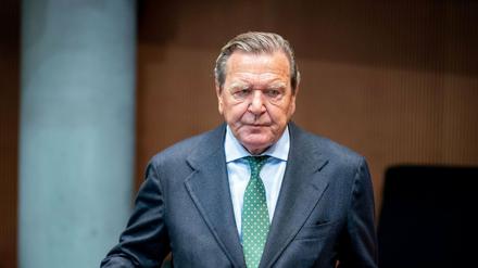 Gerhard Schröder (SPD), ehemaliger Bundeskanzler, im Jahr 2020