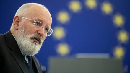 Der Vizechef der EU-Kommission, Frans Timmermans, legte im Juni den Verordnungsentwurf für die Pestizide vor.