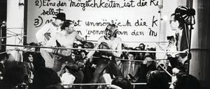 Documenta-Finale. Boxkämpfer Beuys (li.) besiegte 1972 Abraham David Christian in drei Runden nach Punkten.