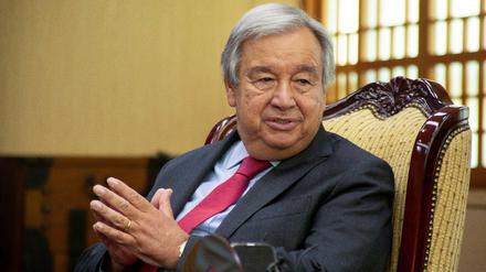 UN-Generalsekretär António Guterres. 