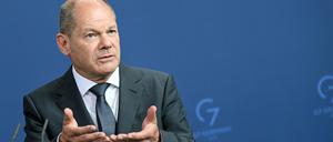 Kanzler Olaf Scholz hat mit Hamburger Altlasten zu kämpfen. 