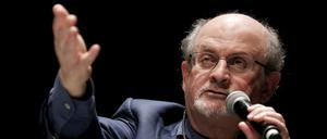 Salman Rushdie bei einem Auftritt im September 2016