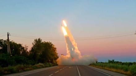 Die Himars-Raketenwerfer waren Teil westlicher Waffenlieferungen an die Ukraine (Symbolbild).