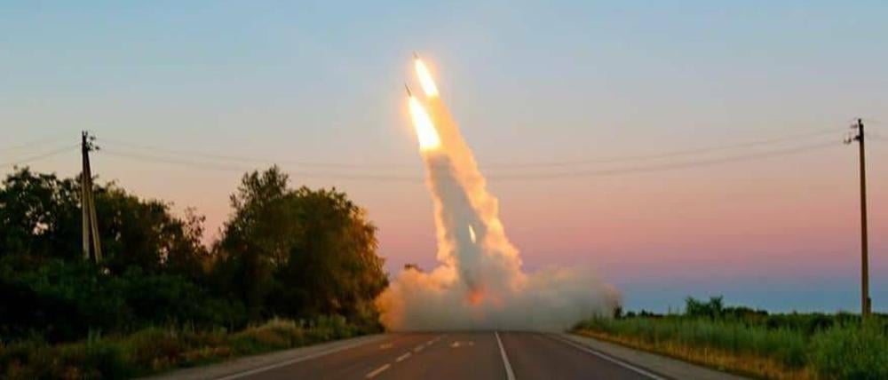 Die Himars-Raketenwerfer waren Teil westlicher Waffenlieferungen an die Ukraine (Symbolbild).