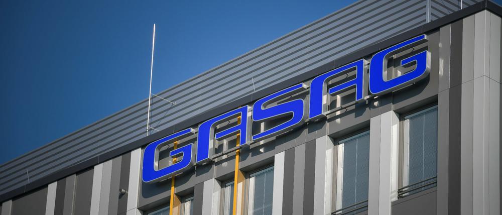 Die Gasag-Zentrale in Schöneberg. 