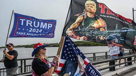 Trump-Anhänger in Florida.