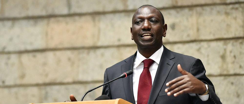 Der bisherige Vizepräsident William Ruto wurde in Kenia zum neuen Staatschef gewählt.