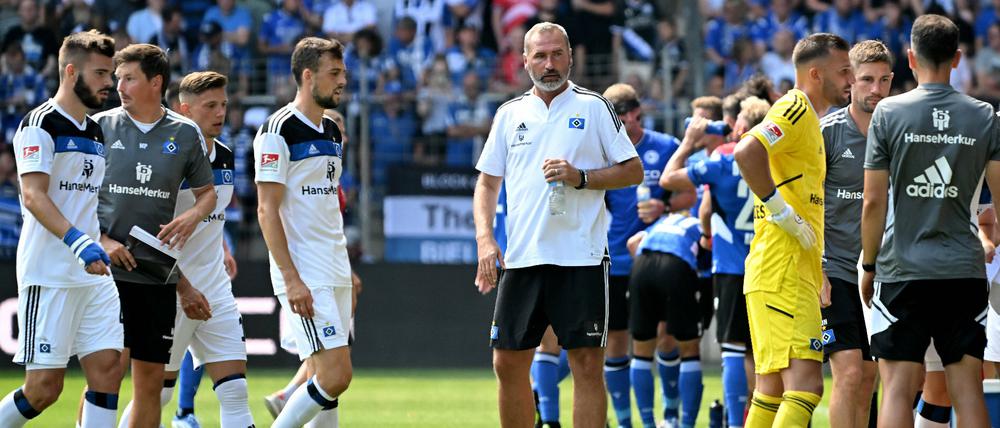 Durch das 2:0 (1:0) am Samstag bei Arminia Bielefeld ist der HSV in der 2. Fußball-Bundesliga auf Kurs.