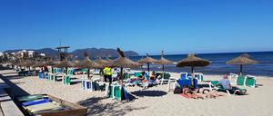 Strand an der Paltja de Mallorca (Symbolbild)