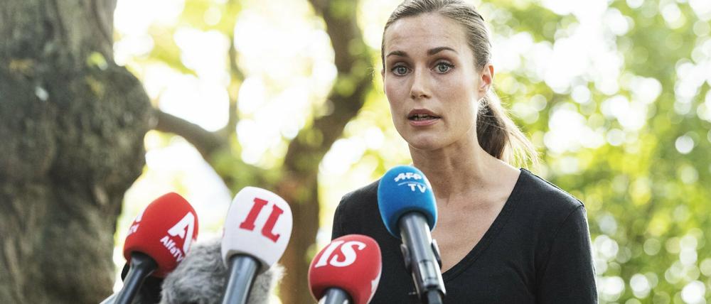Ministerpräsidentin von Finnland: die 36-jährige Sanna Marin.