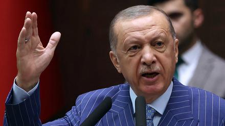 Der türkische Staatspräsident Recep Tayyip Erdogan
