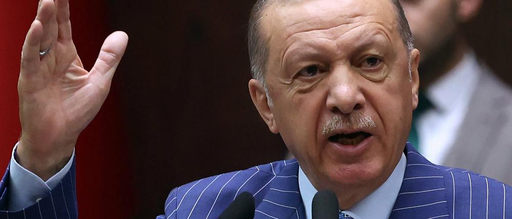 Der türkische Staatspräsident Recep Tayyip Erdogan