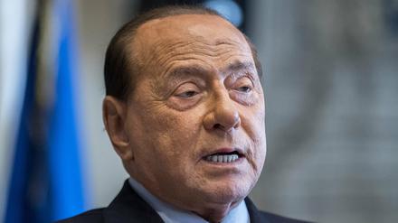 Silvio Berlusconi, ehemaliger Premierminister von Italien, erklärt die Absichten seiner Partei. 