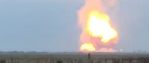 Eine Explosion am frühen Dienstagmorgen auf der Krim.