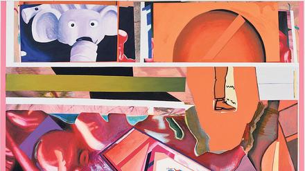 Gordillos Bild „Raton – No gravity“ (200 x 225) aus dem Jahr 2021.