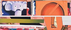 Gordillos Bild „Raton – No gravity“ (200 x 225) aus dem Jahr 2021.