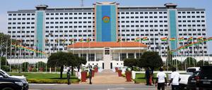 Das Parlament in der ghanaischen Hauptstadt Accra. Hier soll ein homofeindliches Gesetz beschlossen werden.