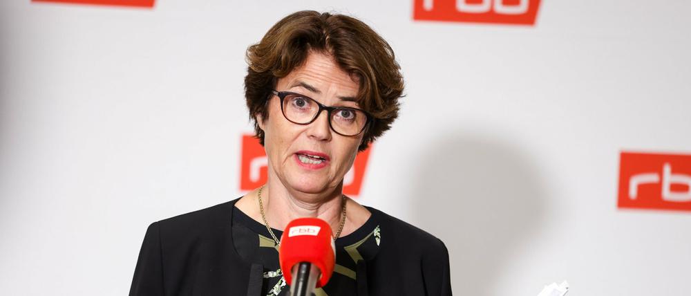 Die Vorsitzende des RBB-Rundfunkrates, Friederike von Kirchbach. 
