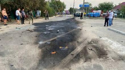 In der Region Luhansk soll ein Kollaborateur bei der Explosion seines Autos getötet worden sein.