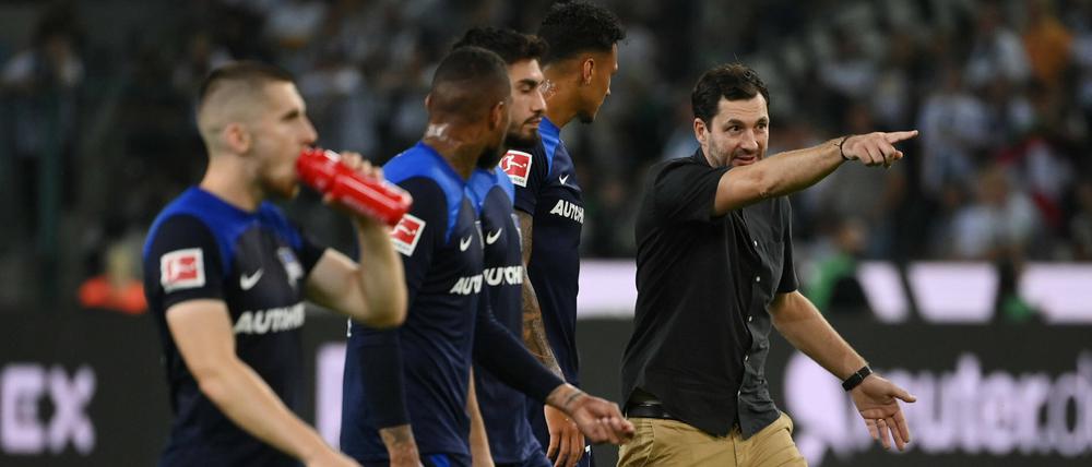Die Richtung stimmt. Davon sind sie bei Hertha BSC auch nach der Niederlage bei Borussia Mönchengladbach überzeugt.