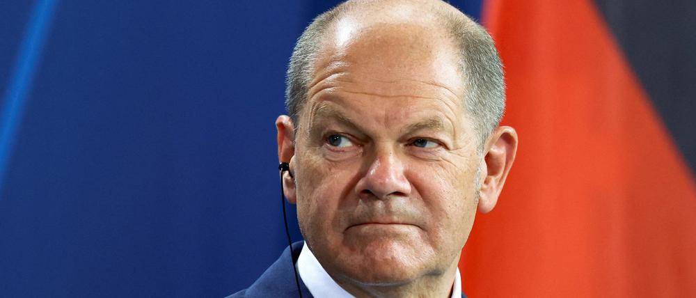 Bundeskanzler Olaf Scholz (SPD)