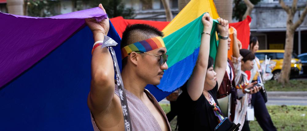 Pride Parade in Taipeh (Archivbild).