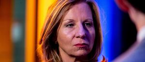 Patricia Schlesinger, frühere Intendantin des Rundfunk Berlin-Brandenburg (RBB). Die Vorwürfe zielen unter anderem auf einen möglichen Zusammenhang zwischen Schlesingers Tätigkeit als RBB-Intendantin und Aufträgen für ihren Ehemann.