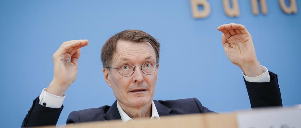 An Karl Lauterbach gab es in den vergangenen Tagen viel Kritik.