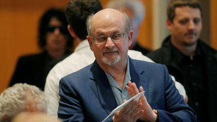 Seit Jahrzehnten bedroht. Salman Rushdie.