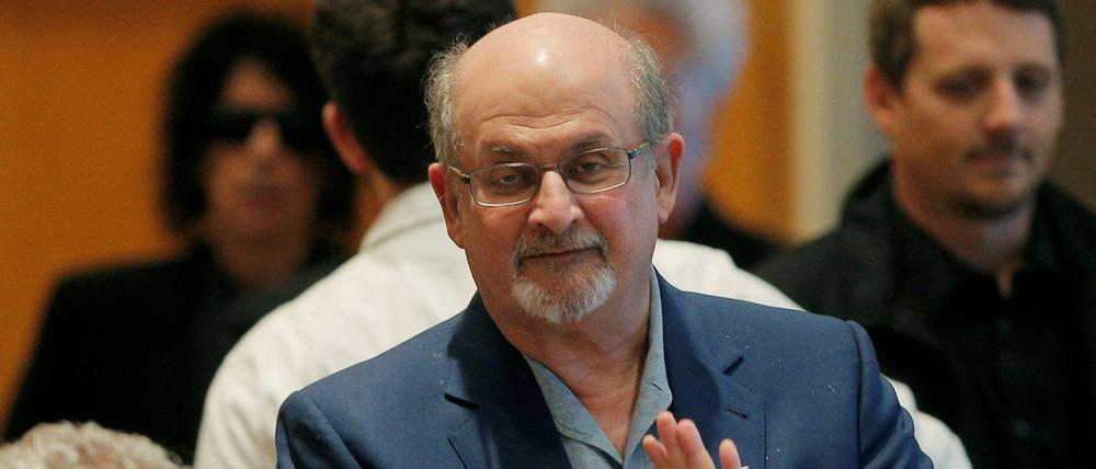 Seit Jahrzehnten bedroht. Salman Rushdie.