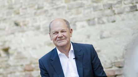 Olaf Scholz SPD, Bundeskanzler.