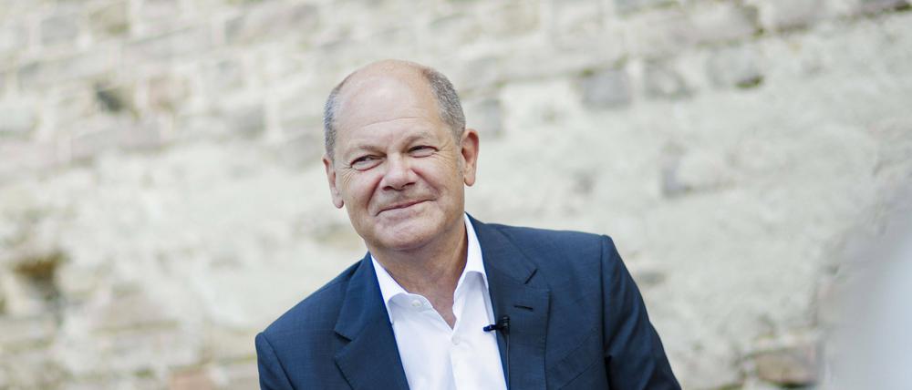 Olaf Scholz SPD, Bundeskanzler.