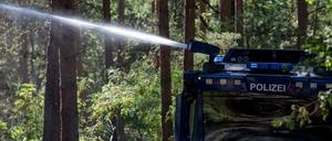 Am 04.08.2022 war ein Großbrand auf dem Sprengplatz Grunewald ausgebrochen, die Löscharbeiten wurden erst vor Kurzem beendet.